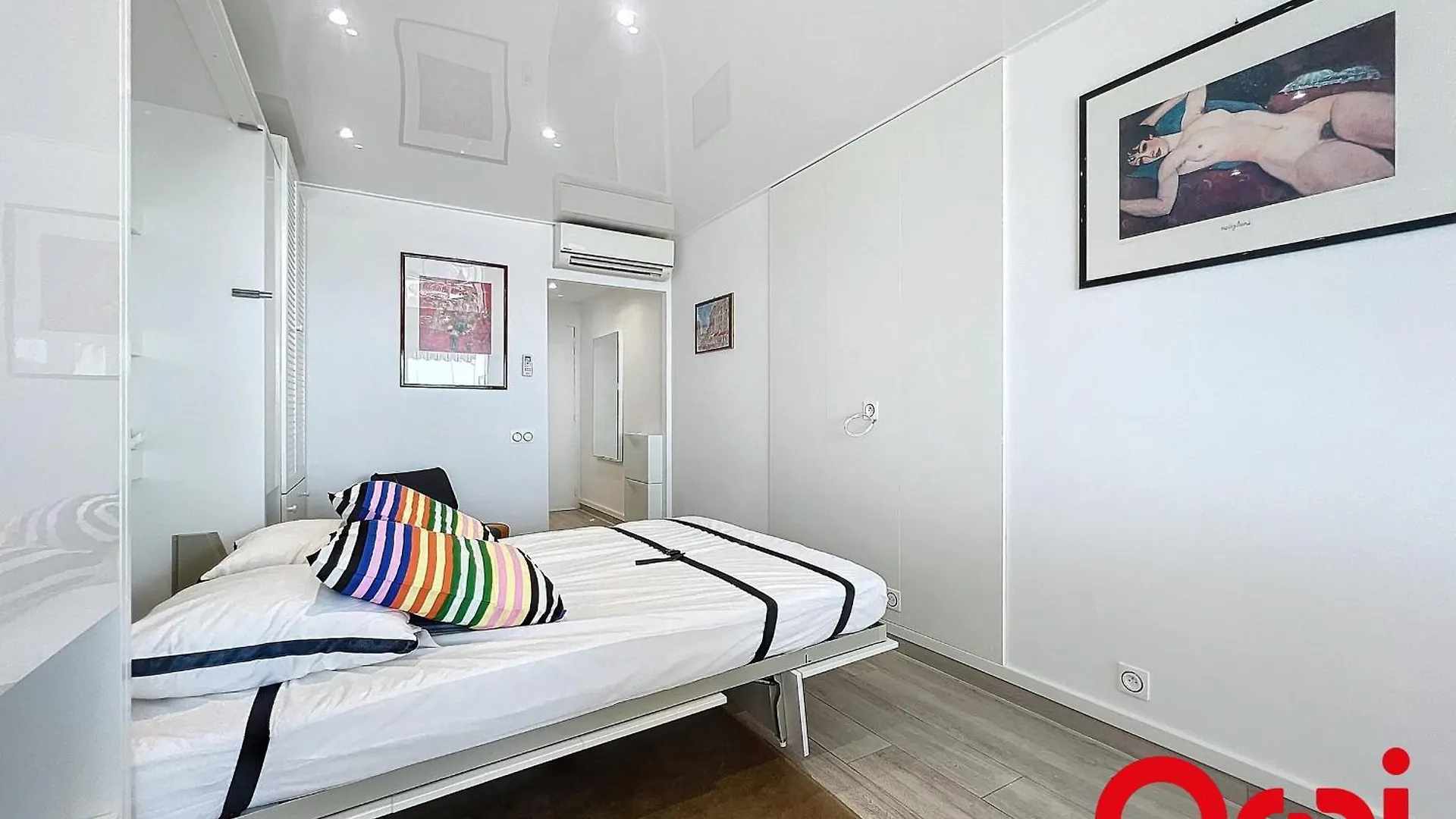 Studio Renove Avec Terrasse, Climatisation Et Parking A Menton - Fr-1-647-42
