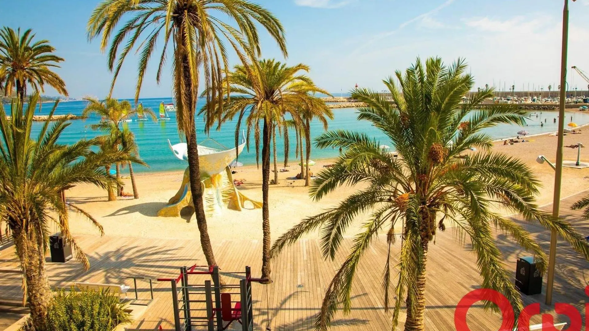 Studio Renove Avec Terrasse, Climatisation Et Parking A Menton - Fr-1-647-42